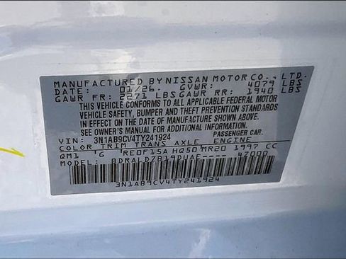 New 2026 Nissan Sentra SV w/ SV Convenience Package FWD image 8