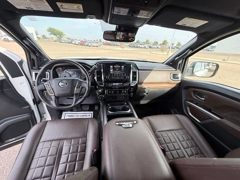 Certified 2021 Nissan Titan Platinum Reserve w/ Off Road Protection Package AWD/4WD image 17