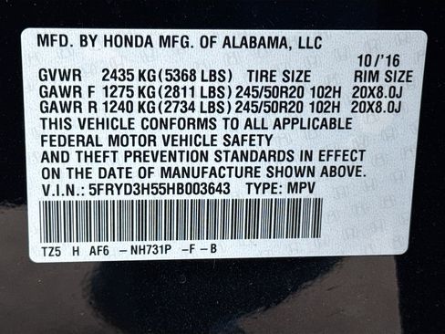 Used 2017 Acura MDX FWD w/ Technology Package image 37