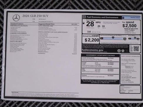 New 2026 Mercedes-Benz GLB 250 image 9