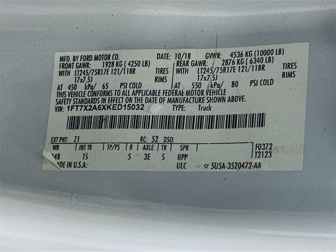 Used 2019 Ford F250 XL w/ XL Value Package image 33