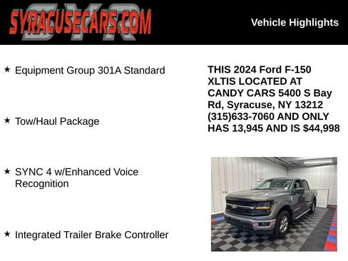 Used 2024 Ford F150 XLT w/ Tow/Haul Package AWD/4WD image 5