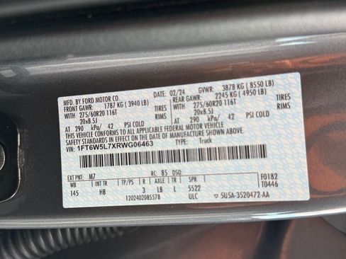 Used 2024 Ford F150 Lightning Lariat AWD/4WD image 36