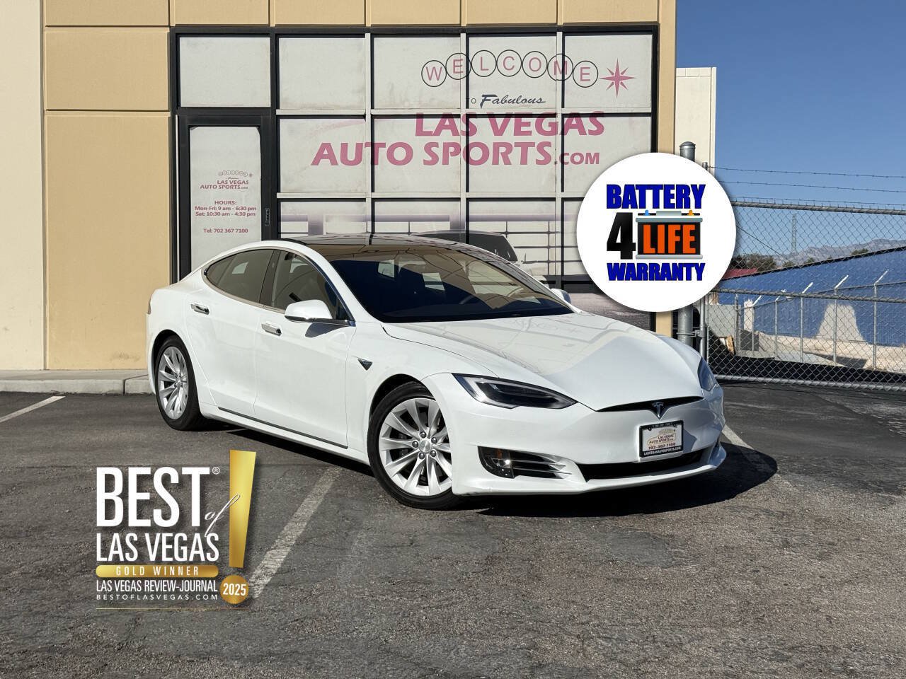 Used 2018 Tesla Model S 75D AWD/4WD image 1