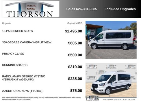 Used 2023 Ford Transit 350 XLT RWD image 6