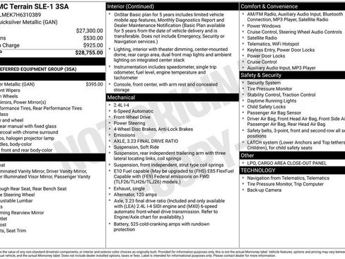 Used 2017 GMC Terrain SLE image 2