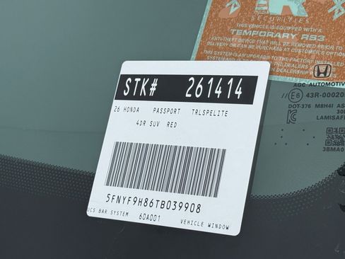 New 2026 Honda Passport TrailSport Elite image 23