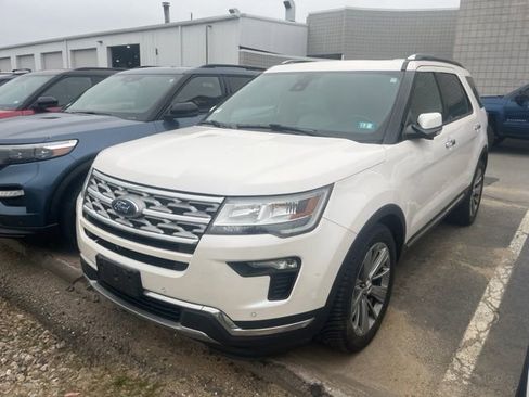 Certified 2018 Ford Explorer Limited w/ Ford Safe & Smart Package FWD image 2