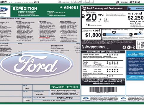 Used 2018 Ford Expedition Platinum RWD image 23