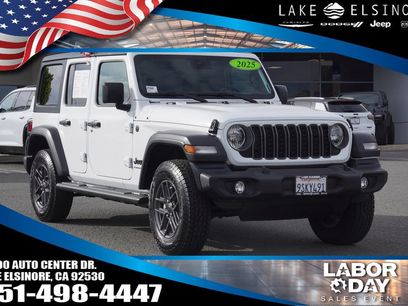 Certified 2025 Jeep Wrangler Unlimited Sport