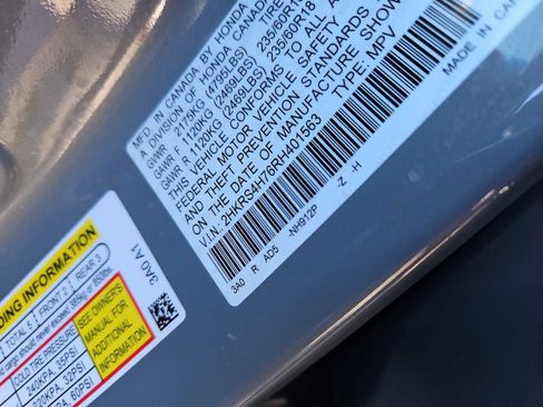 Certified 2024 Honda CR-V EX-L image 14