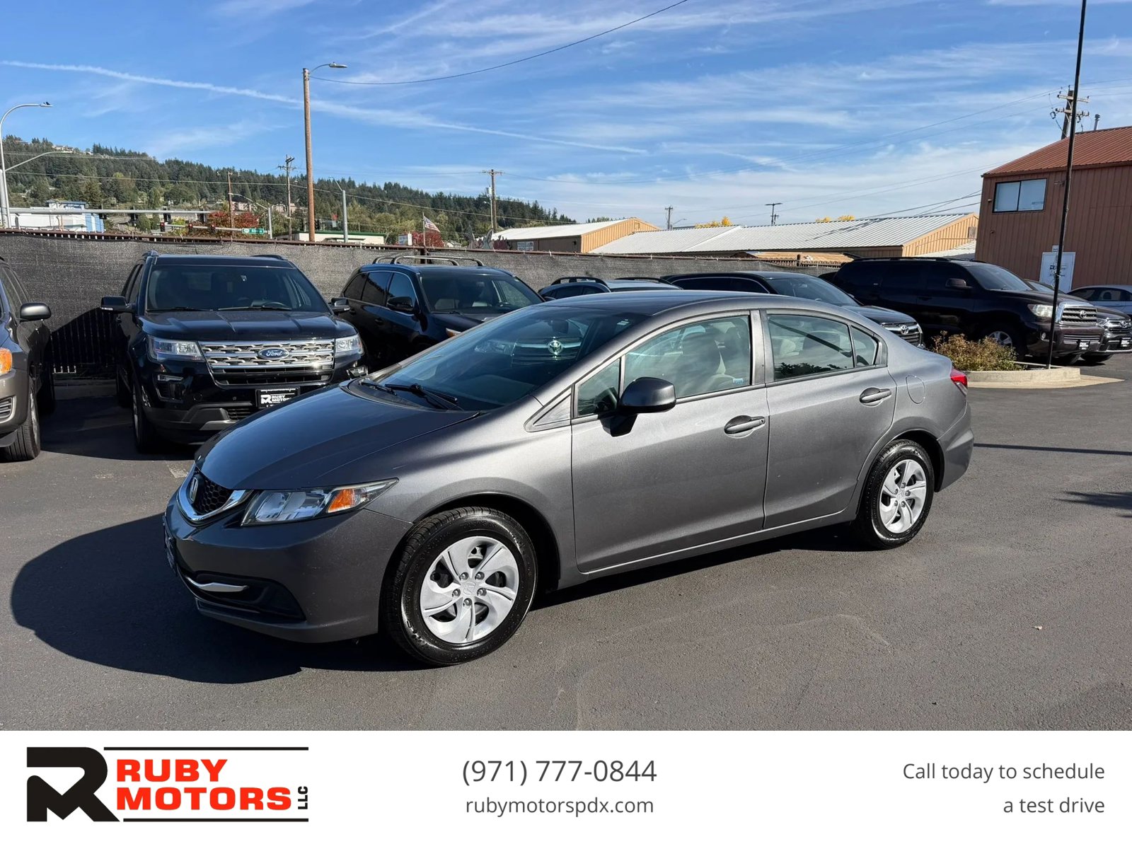 Used 2013 Honda Civic LX image 1