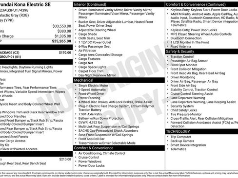 Used 2023 Hyundai Kona SE w/ Cargo Package image 6