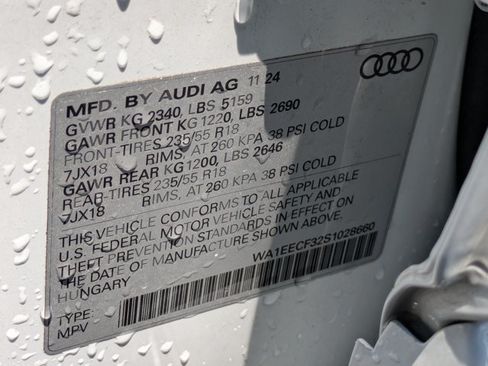 Used 2025 Audi Q3 2.0T Premium Plus w/ Premium Plus Package AWD/4WD image 15