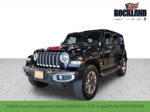Used 2022 Jeep Wrangler Unlimited Sahara w/ Dual Top Group AWD/4WD image 1