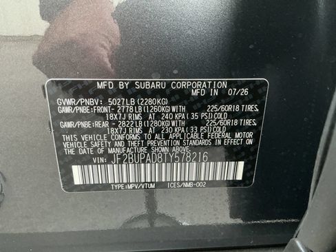New 2026 Subaru Outback Premium AWD/4WD image 27