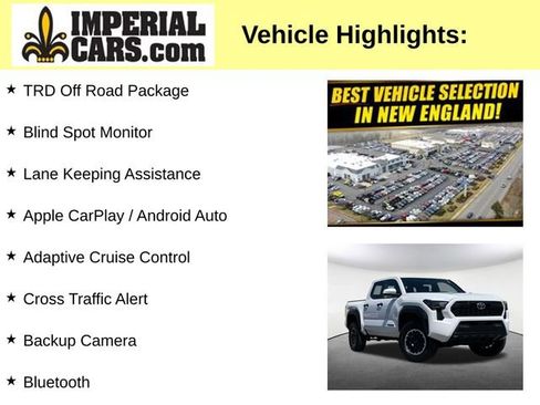 Used 2024 Toyota Tacoma TRD Off-Road AWD/4WD image 7