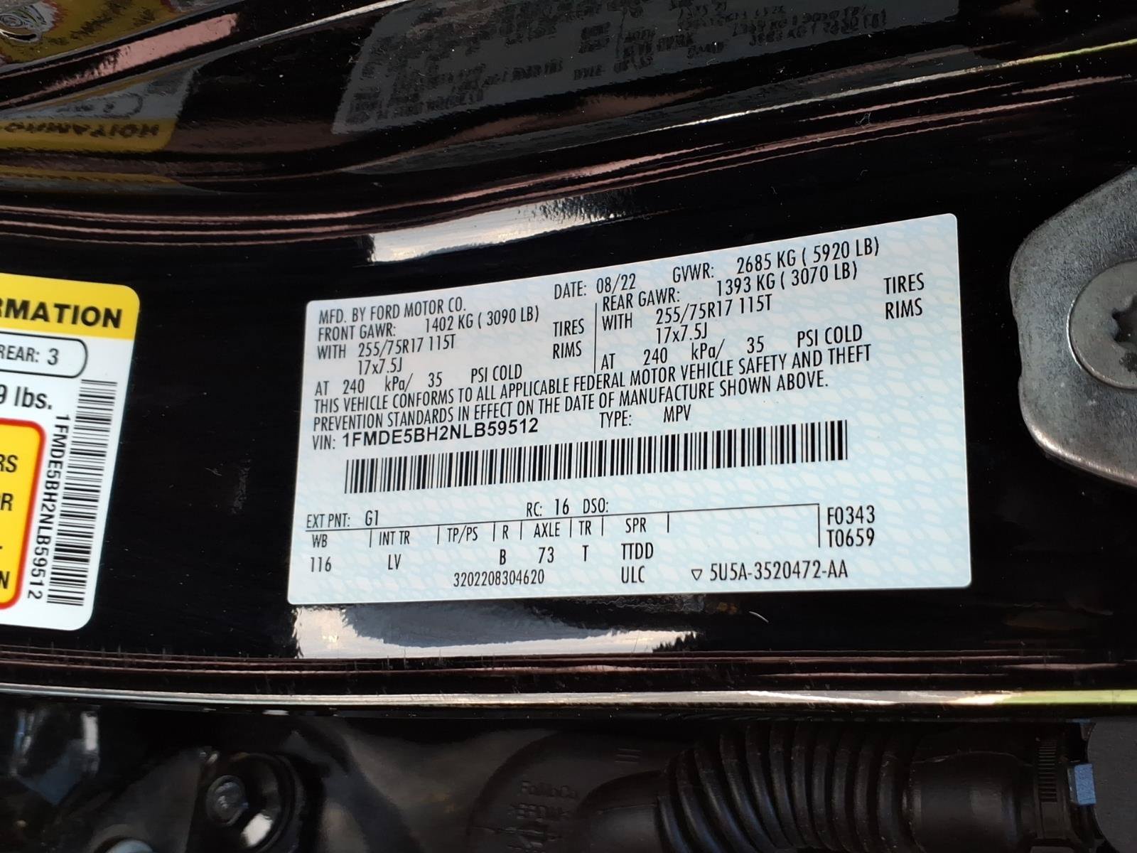 Certified 2022 Ford Bronco Big Bend AWD/4WD image 31