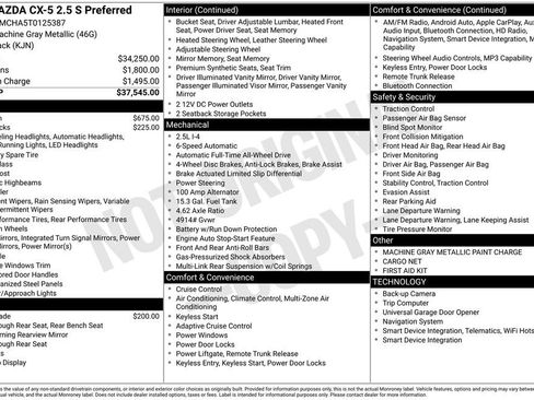 New 2026 MAZDA CX-5 Preferred AWD/4WD image 2