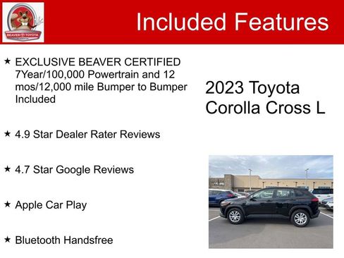 Used 2023 Toyota Corolla Cross L image 5