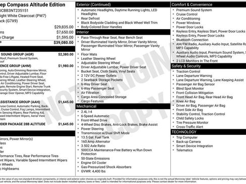 Used 2022 Jeep Compass Latitude w/ Sun and Sound Group FWD image 2