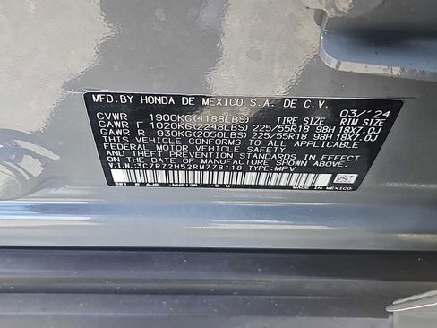 Used 2024 Honda HR-V Sport image 14