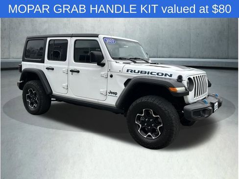 Used 2023 Jeep Wrangler Unlimited Rubicon 4xe w/ Cold Weather Group AWD/4WD image 9