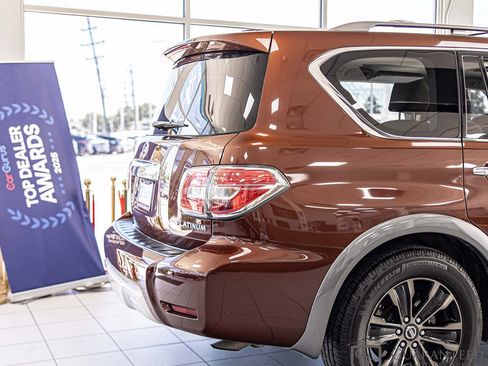 Used 2017 Nissan Armada Platinum w/ Captain Seat Package RWD image 16