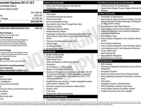 Used 2024 Chevrolet Equinox EV LT FWD image 14