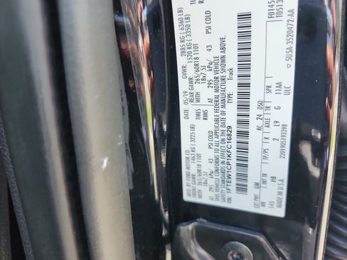 Used 2019 Ford F150 Lariat w/ Trailer Tow Package RWD image 28