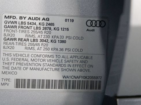 Used 2019 Audi Q5 Prestige w/ Prestige Package AWD/4WD image 37