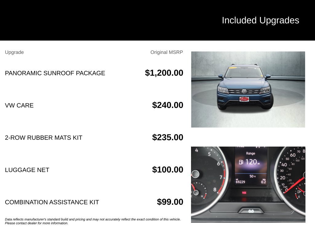 Used 2019 Volkswagen Tiguan SE w/ Panoramic Sunroof Package AWD/4WD image 40