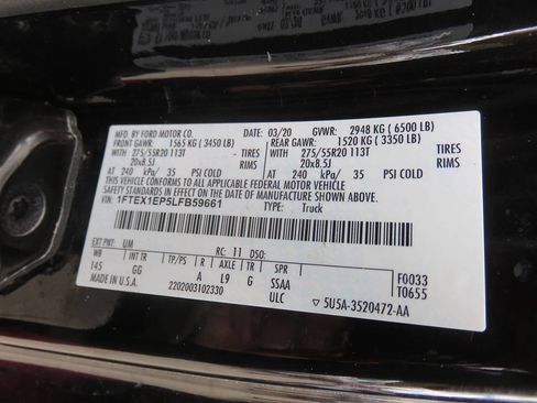 Used 2020 Ford F150 XL w/ Equipment Group 101A Mid AWD/4WD image 30