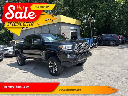 Used 2021 Toyota Tacoma TRD Sport w/ Technology Package RWD image 1