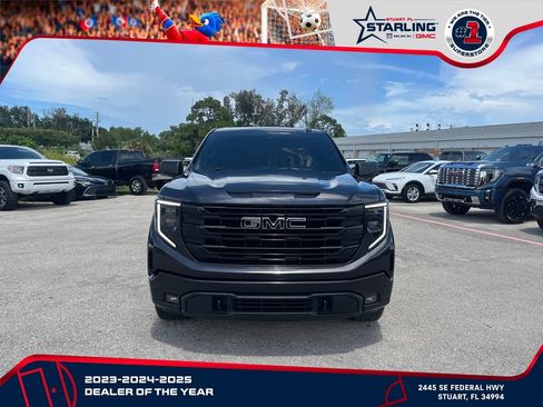 Certified 2025 GMC Sierra 1500 Elevation w/ LPO, Elevation Black Package RWD image 3