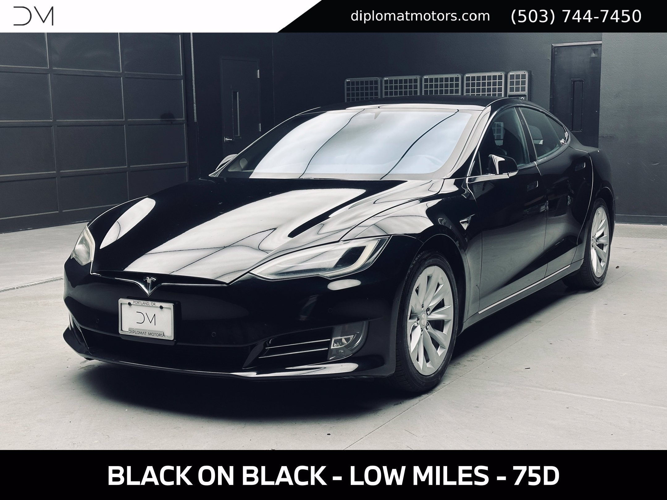Used 2018 Tesla Model S 75D AWD/4WD image 1