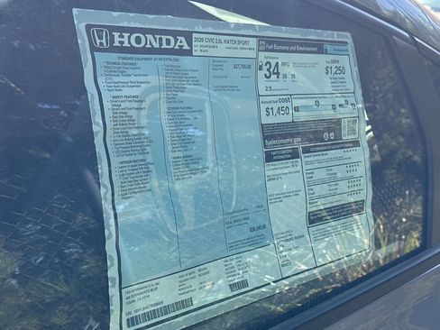 New 2026 Honda Civic Sport image 25