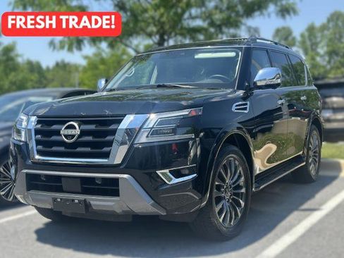 Certified 2024 Nissan Armada Platinum w/ Captain's Chairs Package AWD/4WD image 1