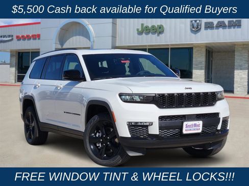 New 2025 Jeep Grand Cherokee L Limited w/ Black Appearance Package AWD/4WD image 1