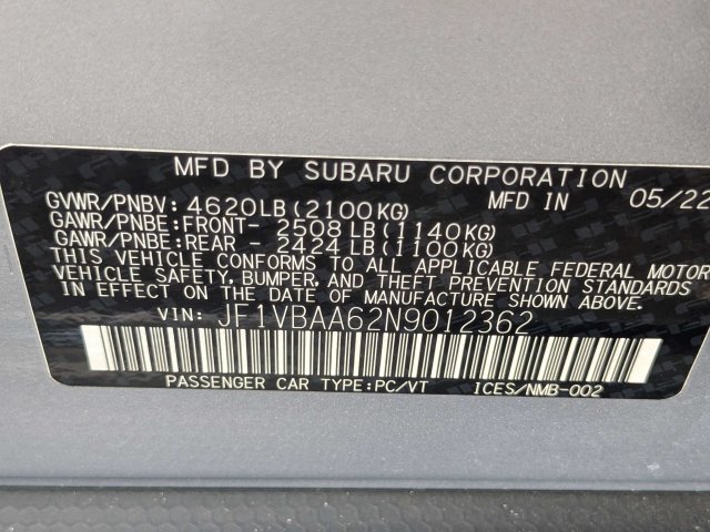 Used 2022 Subaru WRX AWD/4WD image 18