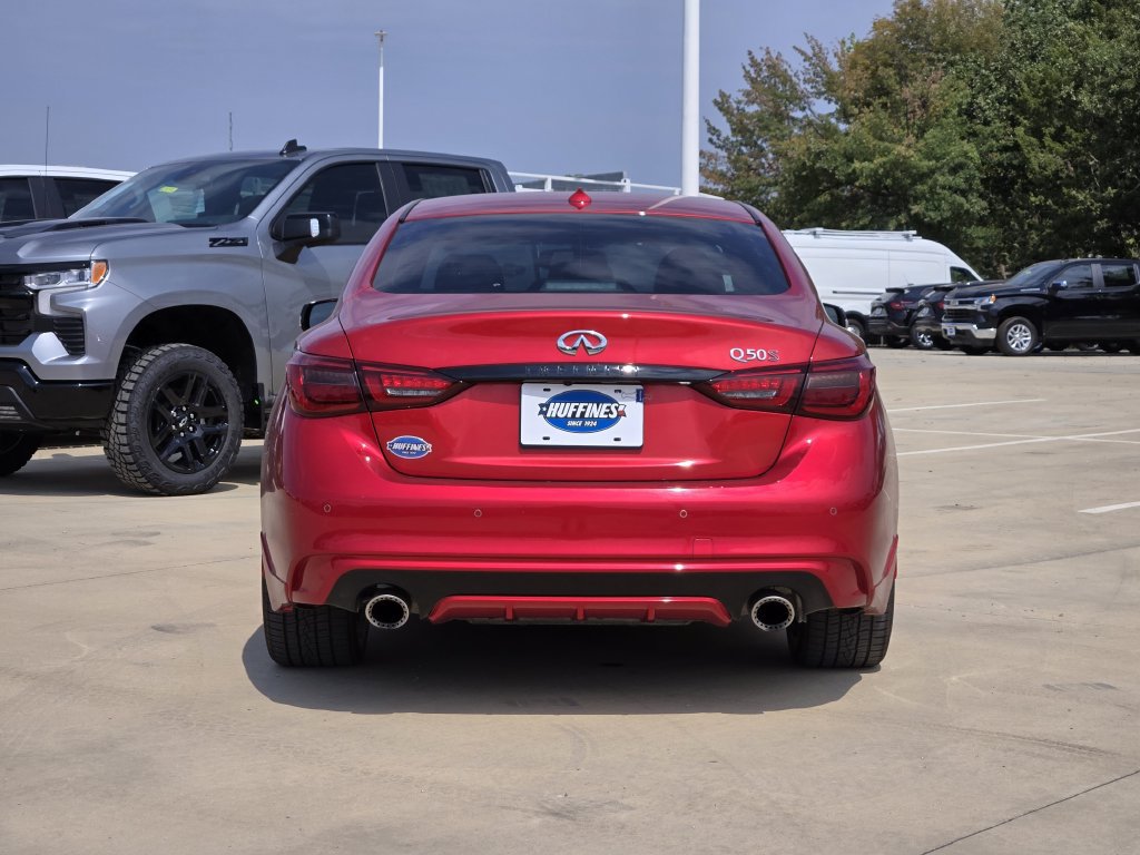 Used 2024 INFINITI Q50 Red Sport 400 RWD image 6