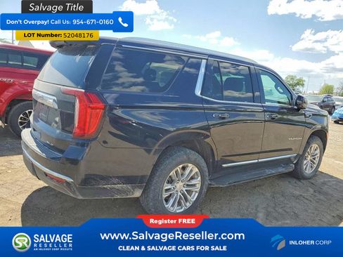 Used 2022 GMC Yukon SLT w/ SLT Luxury Package AWD/4WD image 4