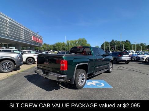 Used 2015 GMC Sierra 1500 SLT w/ SLT Crew Cab Value Package AWD/4WD image 3
