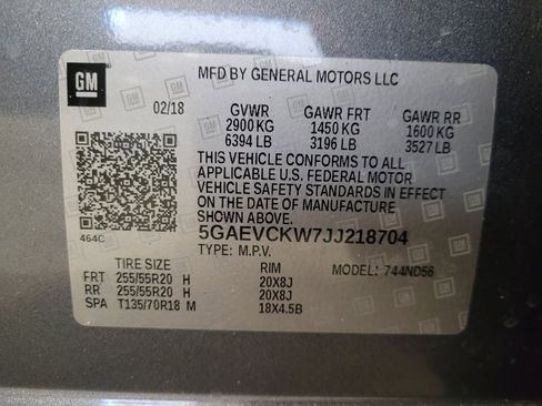 Used 2018 Buick Enclave Avenir w/ Avenir Technology Package image 33