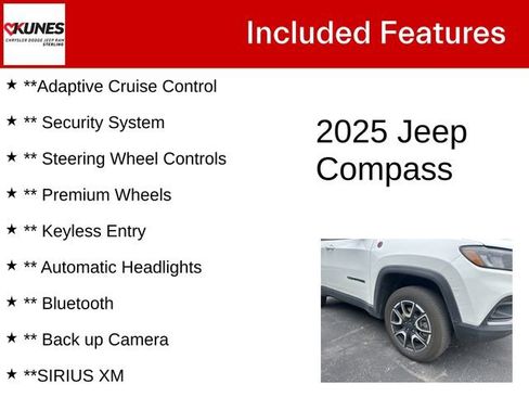 Used 2025 Jeep Compass Trailhawk AWD/4WD image 4