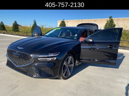 Certified 2025 Genesis G70 3.3T Advanced w/ Sport Prestige Package image 9