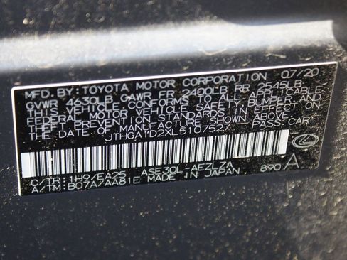 Used 2020 Lexus IS 300 F Sport w/ F Sport Package RWD image 27