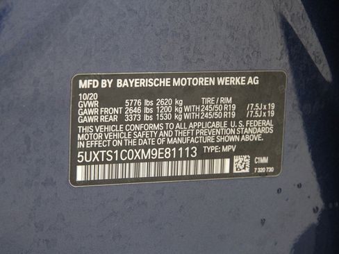 Used 2021 BMW X3 xDrive30e w/ Premium Package image 27