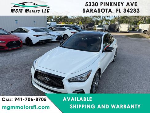 Used 2024 INFINITI Q50 Sensory image 1