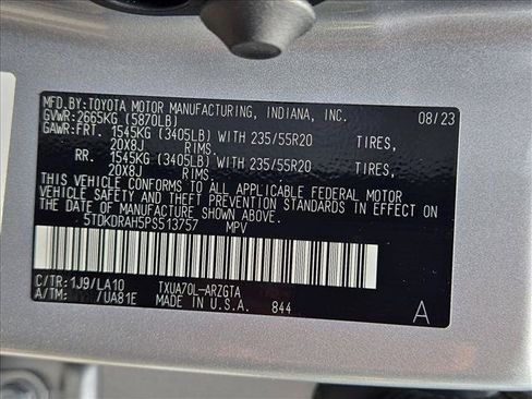 Used 2023 Toyota Highlander Platinum FWD image 26